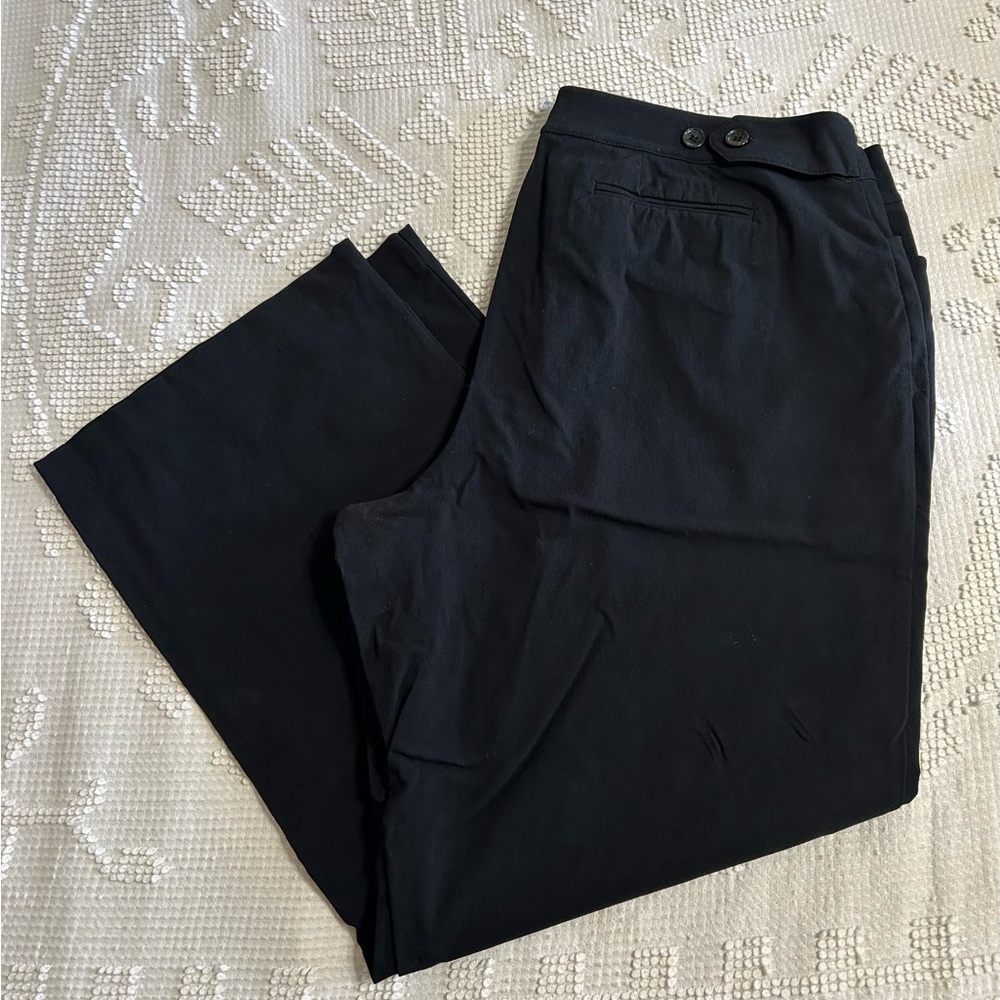 Lane Bryant Black Career Pants sz 18 NWOT